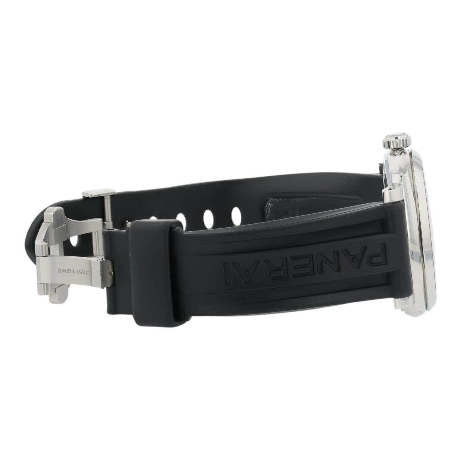Panerai Radiomir Black Dial Stainless Steel 42mm Manual Wind Mens Watch PAM00512