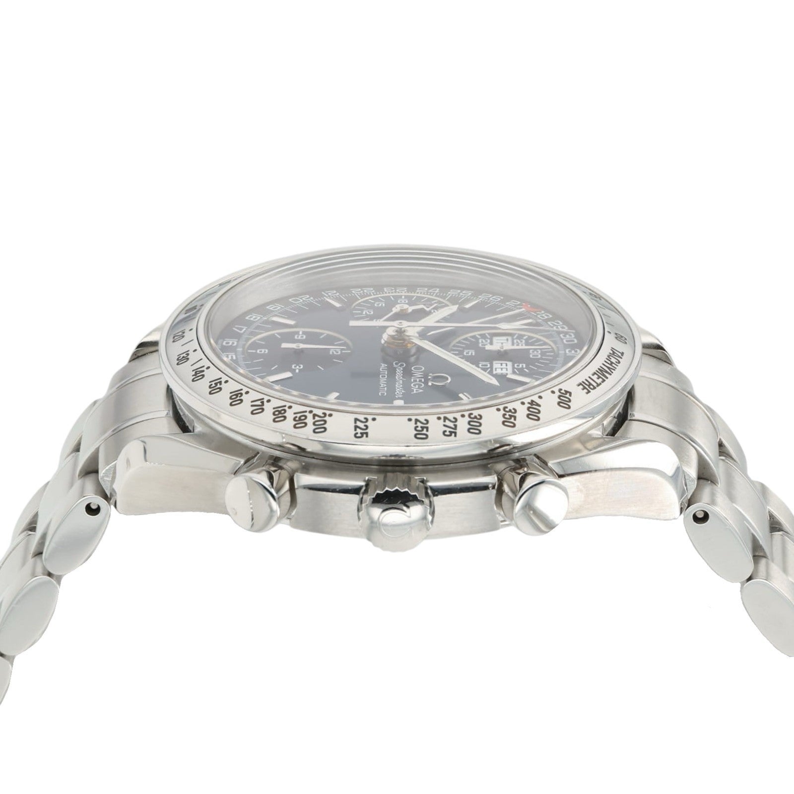 Omega Speedmaster Blue Dial Stainless Steel 39mm Automatic Mens Watch 3523.80.00