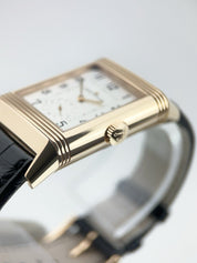 2024 LeCoultre Reverso Duo Face 18k Rose Gold 28mm Manual Wind Watch Q3842520