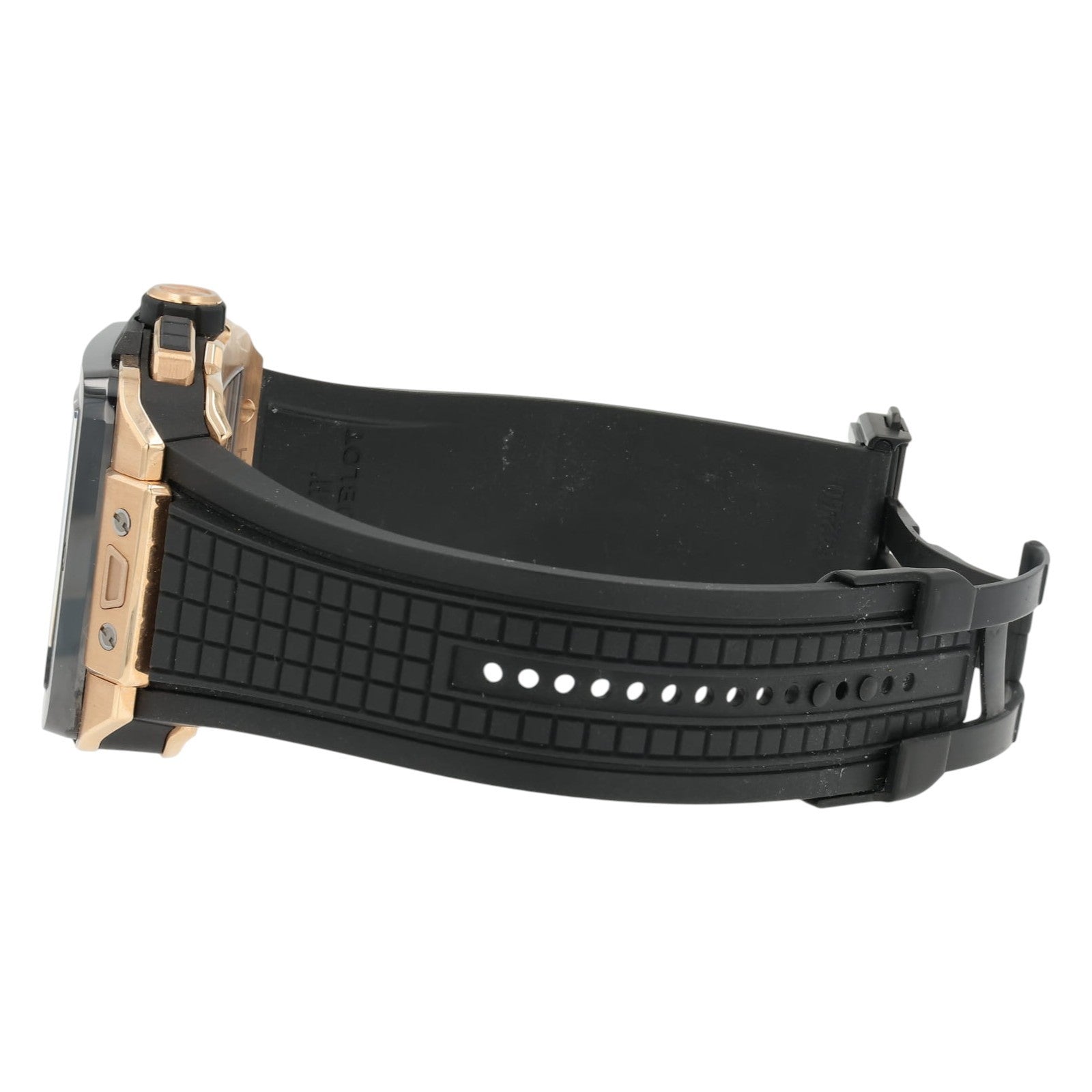 Hublot Square Big Bang Skeleton Dial 18k Rose Gold 42mm Automatic 821.OM.0180.RX