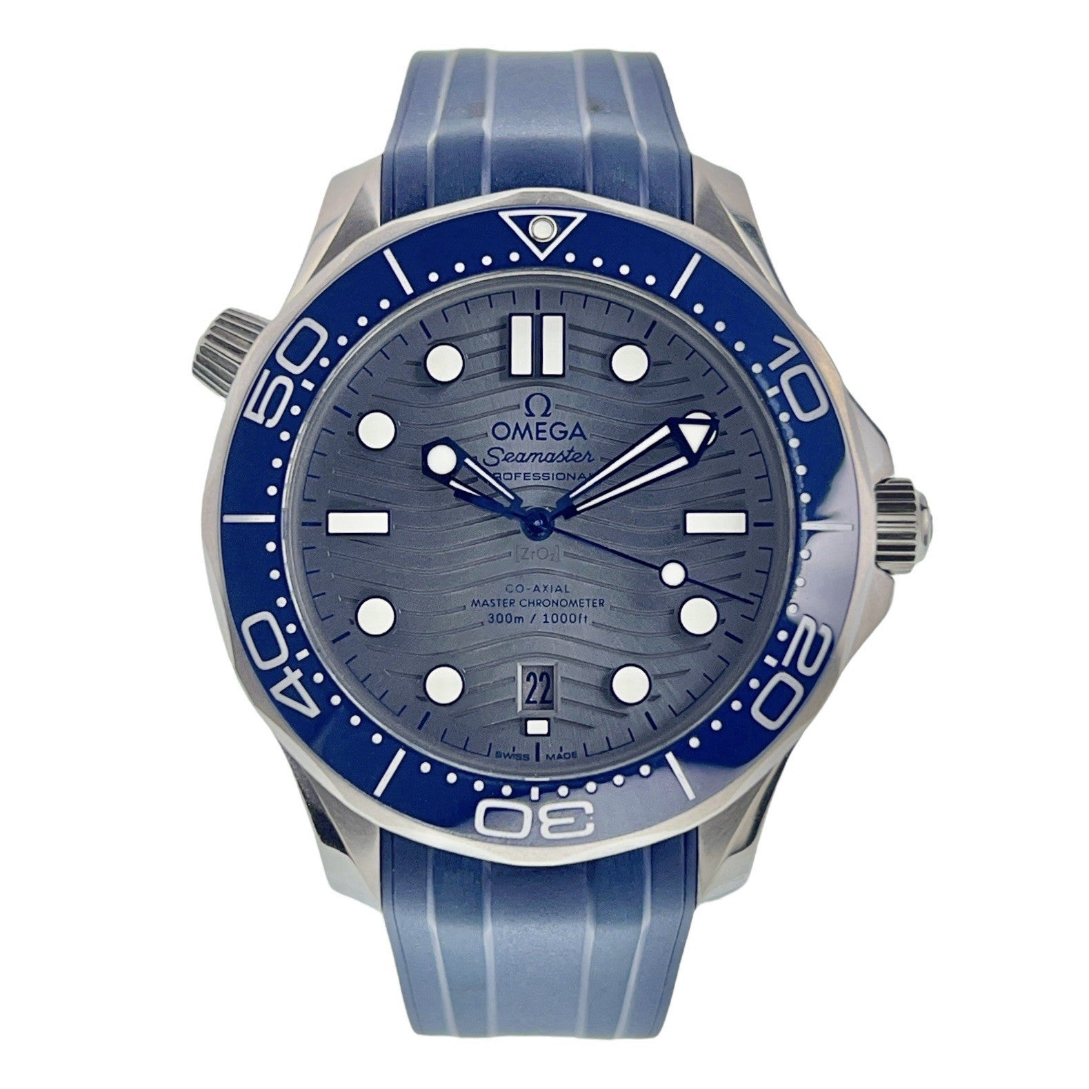 Omega Seamster Stainless Steel Grey Dial 42mm Automatic Mens 210.32.42.20.06.001