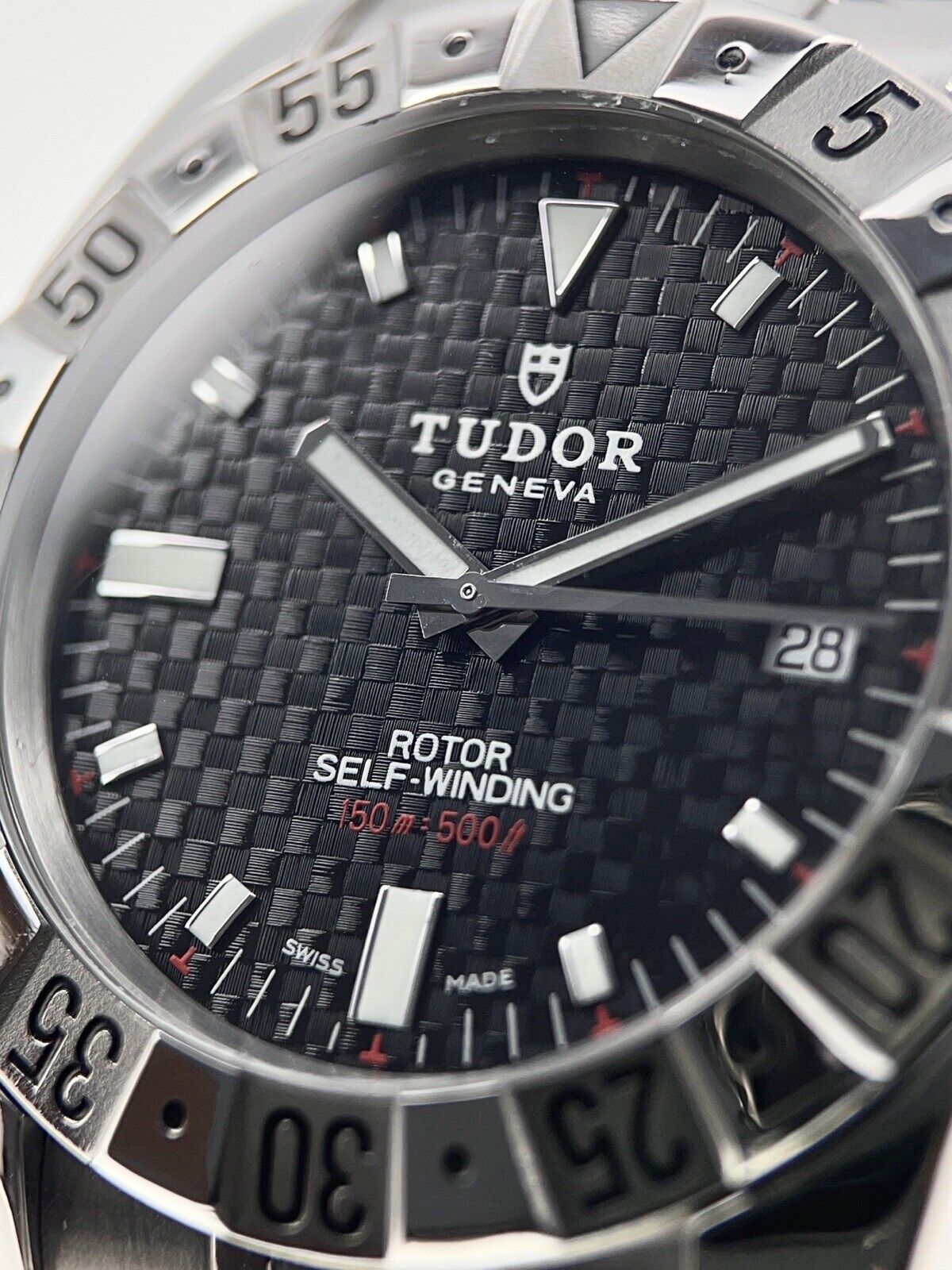 Tudor Hydronaut Stainless Steel Black Dial 41mm Automatic Men’s Watch 20020