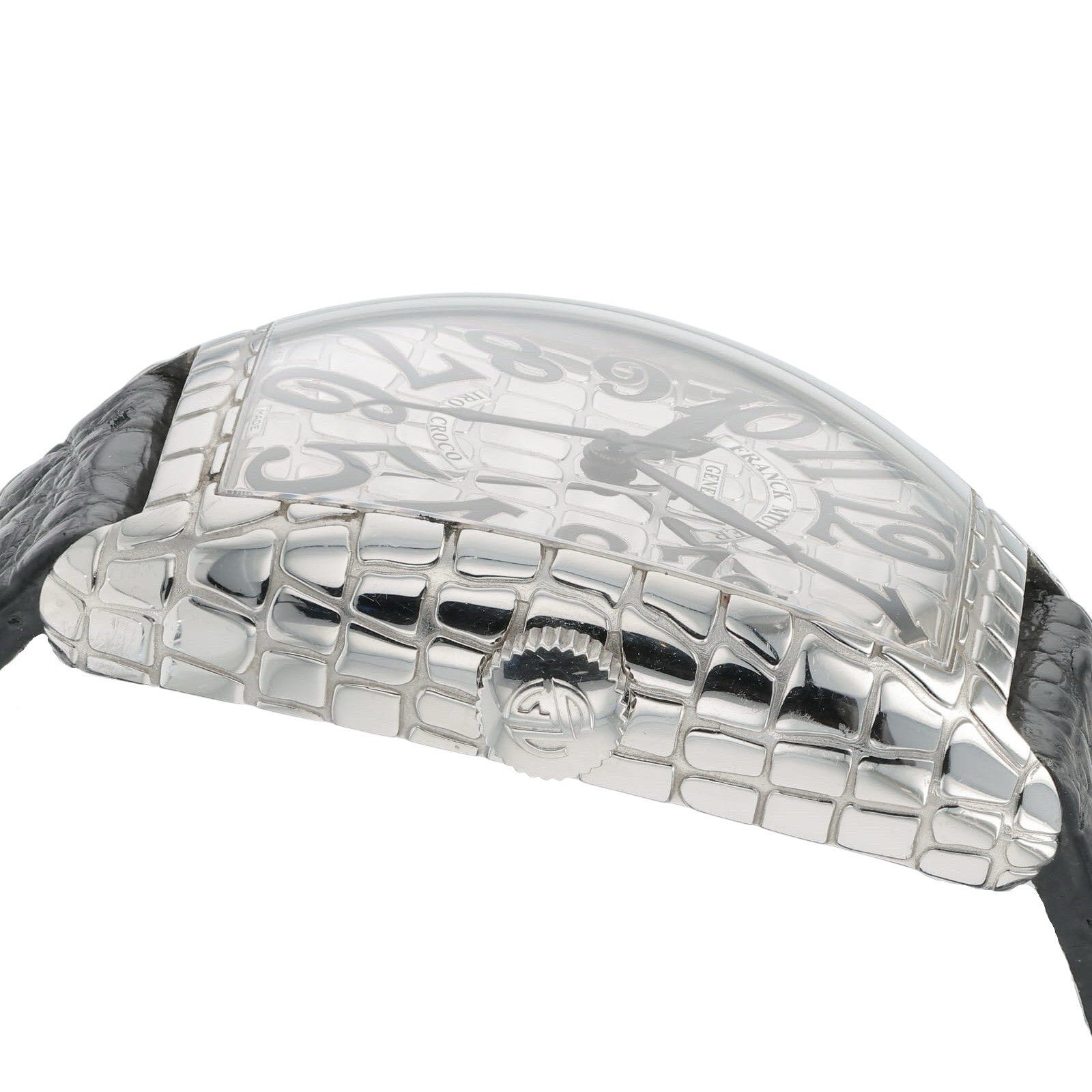 Franck Muller Cintree Curvex Steel Silver Dial 40x56mm Automatic Men’s 8880 SC