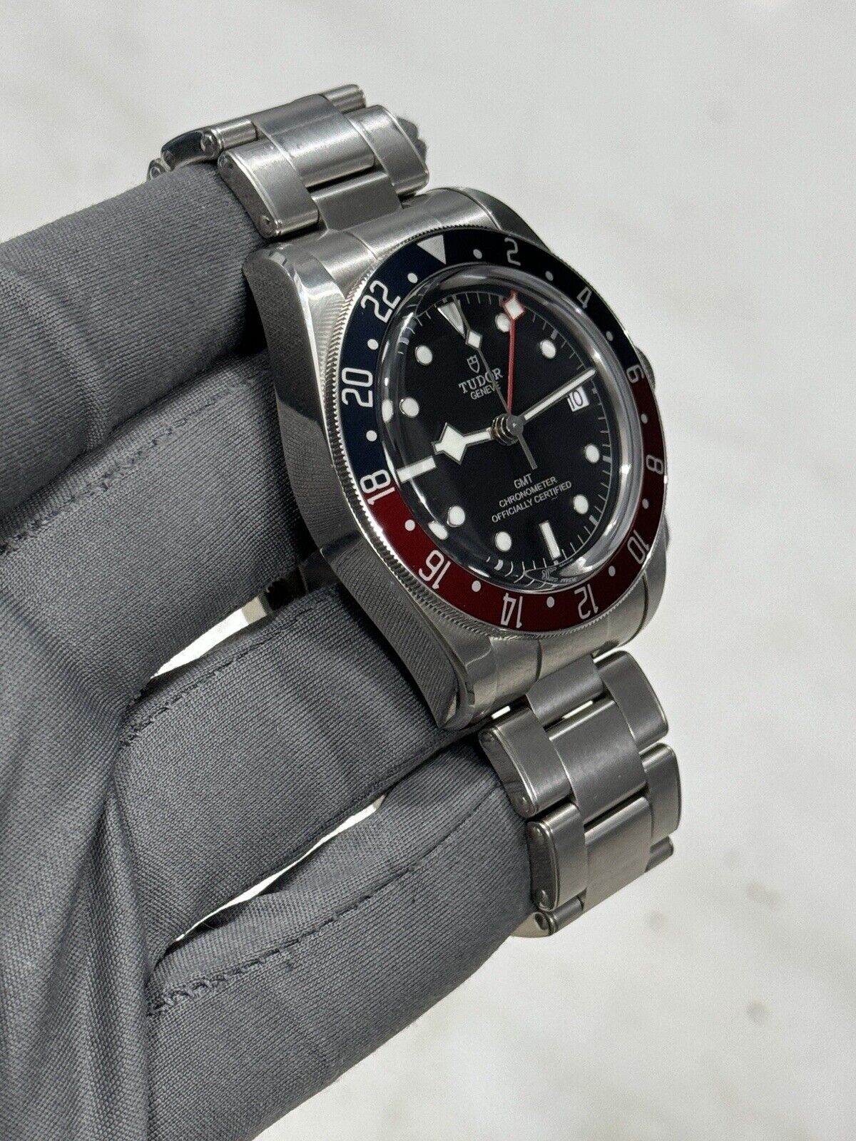 2023 Tudor Black Bay GMT Pepsi Stainless Steel Men's Watch 79830RB - Box/Papers