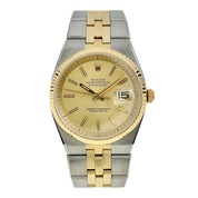 Rolex Datejust 36 Stainless Steel & Gold 36mm Automatic Men’s Watch 1630