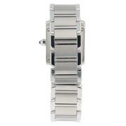 Cartier Tank Franchise Steel Silver Dial 25x20mm Quartz Women’s Watch W51008Q3