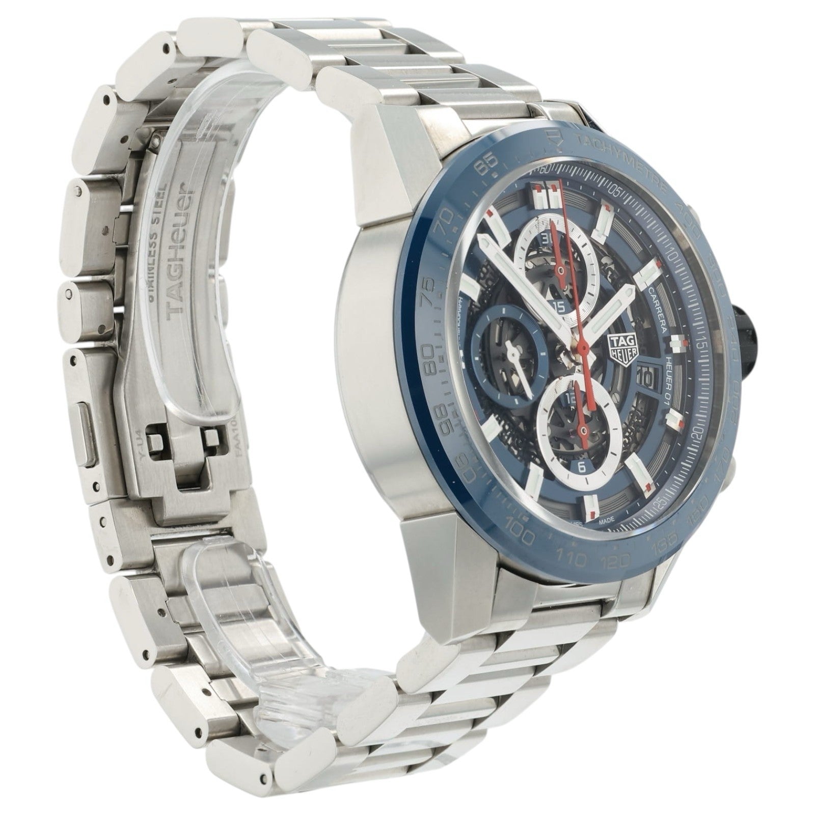 Tag Heuer Carrera Skeleton Dial Stainless Steel 43mm Automatic Men’s CAR201T
