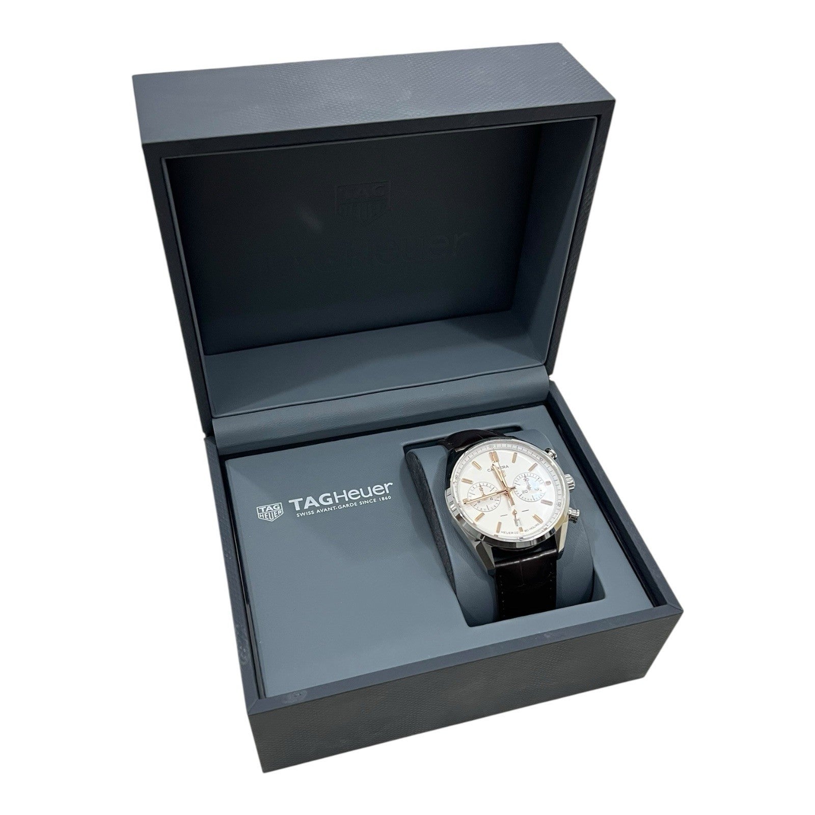 Tag Heuer Carrera White Dial Stainless Steel 42mm Automatic Men’s Watch CBN2013