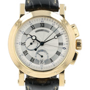 Breguet Marine Silver Dial 18k Yellow Gold 42mm Automatic Men’s Watch 5827BR