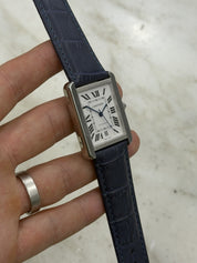 Cartier Tank XL Silver Dial Stainless Steel 31mm Automatic Watch W5200027
