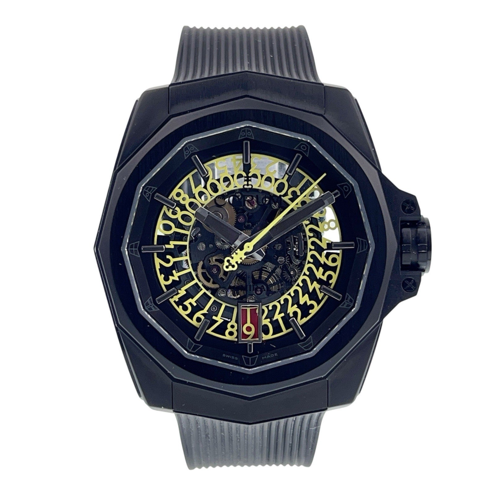 Corum Admiral 45 stainless Steel Skeleton Dial 45mm Automatic Men's Watch 1.0125