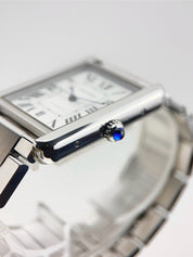 Cartier Tank Solo XL Stainless Steel 31mm Automatic Men’s Watch 3515
