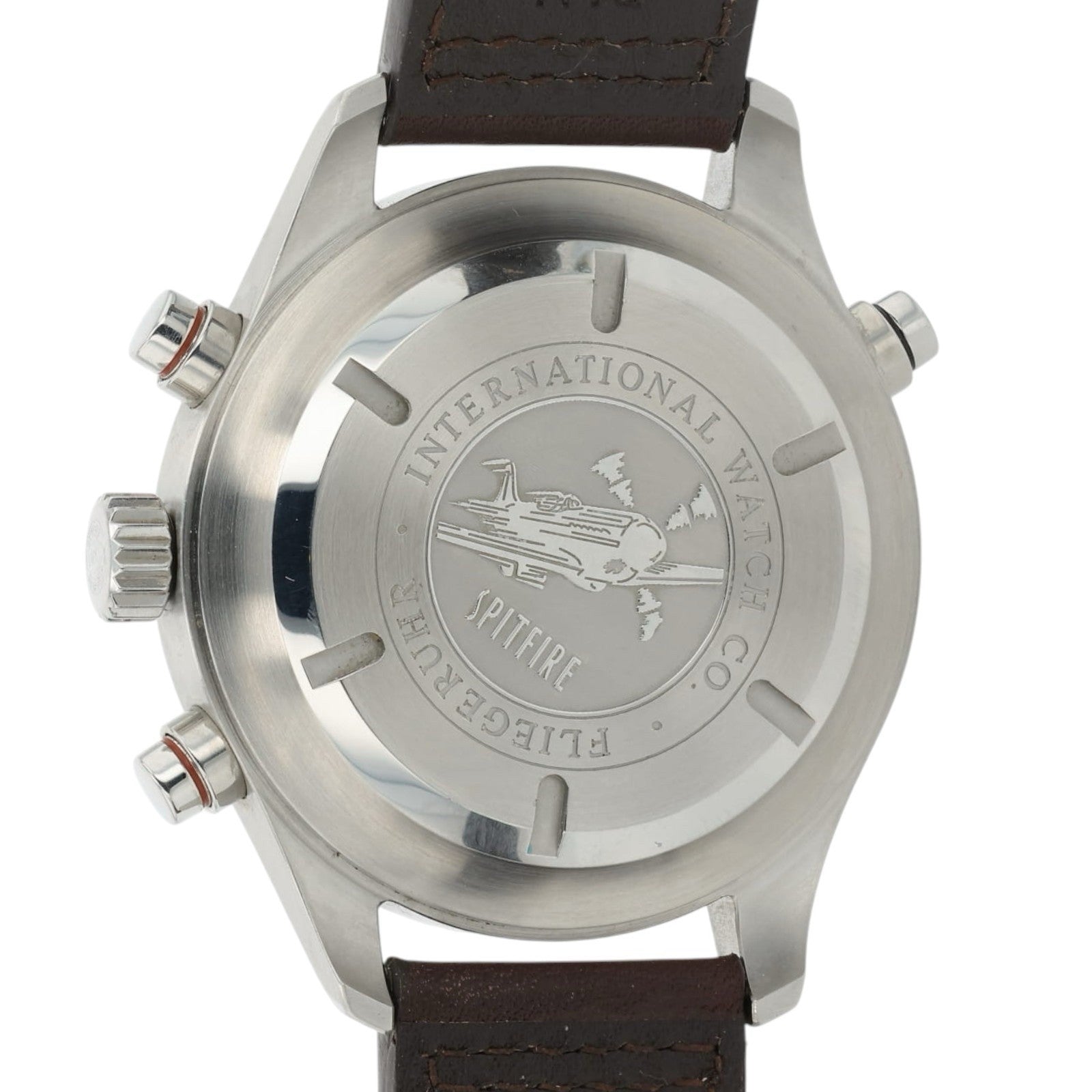 IWC Pilot Spitfire Silver Dial Stainless Steel 44mm Automatic Mens IW371806