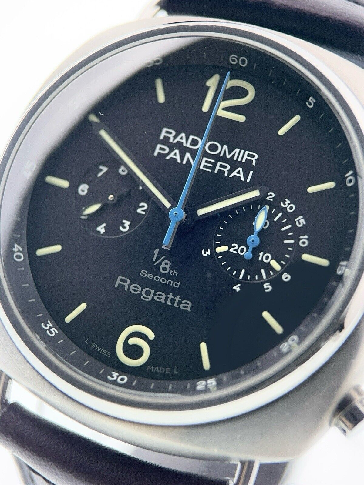 Panerai Radiomir Regatta Titanium Black Dial 47mm Automatic Men’s Watch PAM00343