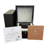 Hautlence Destination 04 Grey Dial 18 Rose Gold Dual Time Mens Watch MTE002236