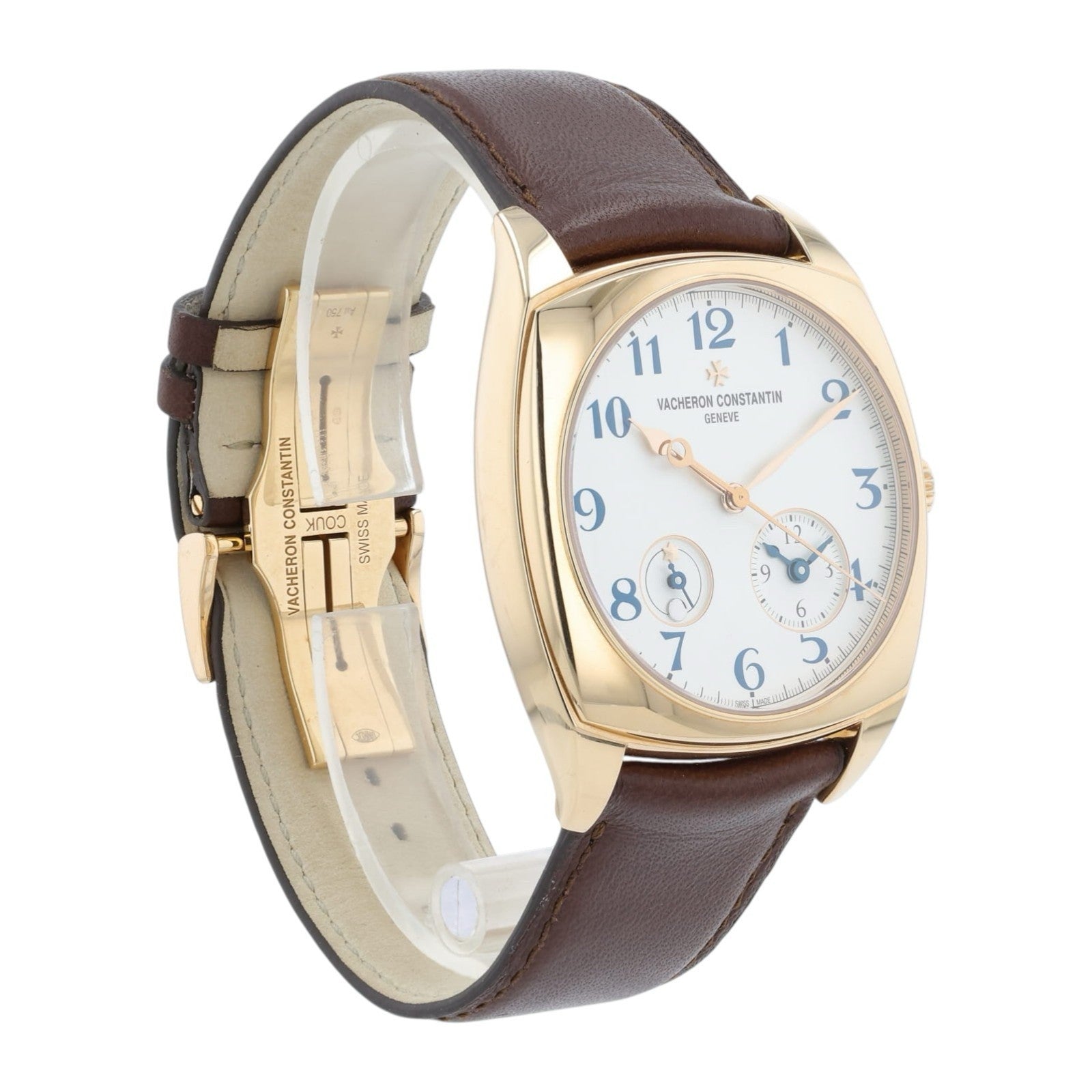 Vacheron Constantin Harmony 18k Gold Silver Dial 40mm Auto Men's Watch 7810S