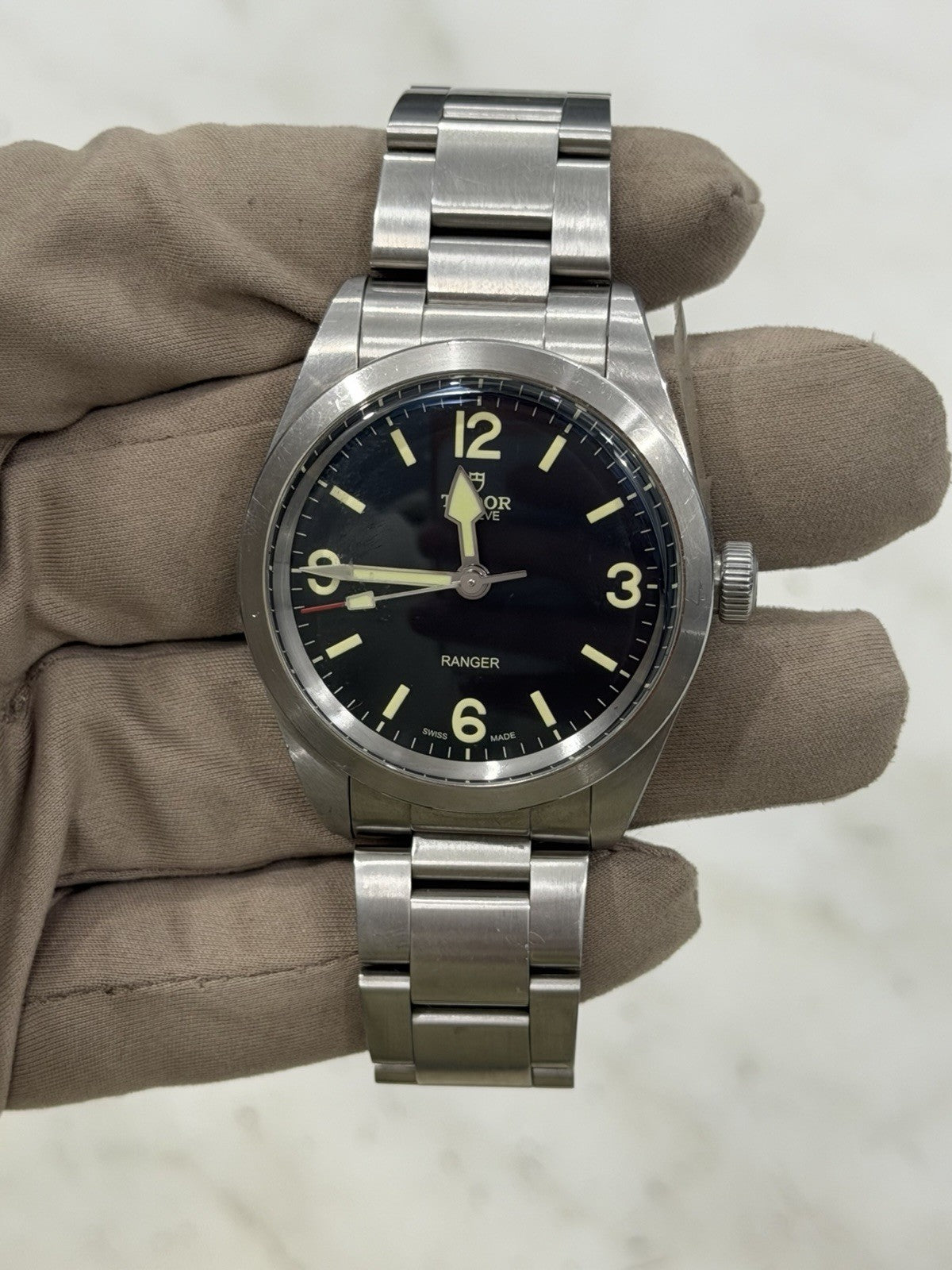 Tudor Ranger 39mm Stainless Steel 79950 Black Dial Automatic Men's Watch