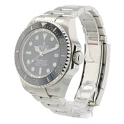 Rolex Sea Dweller Deepsea Stainless Steel Black Dial 44mm Automatic Mens 126660