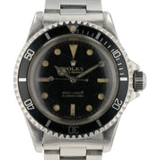 Rolex No-Date Bart Simpson Black Dial Steel 40mm Automatic Men’s Watch 5513