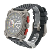 Bell & Ross BR 03-94 Titanium Black Dial 42mm Automatic Mens Watch BR03-94-RS18