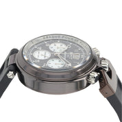 NEW 2025 Bovet Sportster Steel Black Carbon Dial 46mm Automatic Mens SP0468