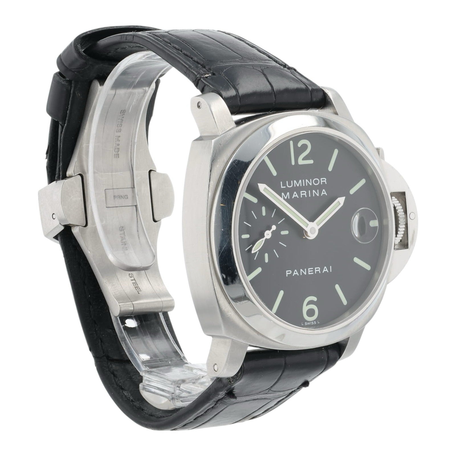 Panerai Luminor Marina Stainless Steel Black Dial 40mm Automatic Men’s PAM00048