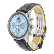 Breitling Navitimer B19 Ice Blue Dial Steel 43mm Automatic Men’s Watch PB1920