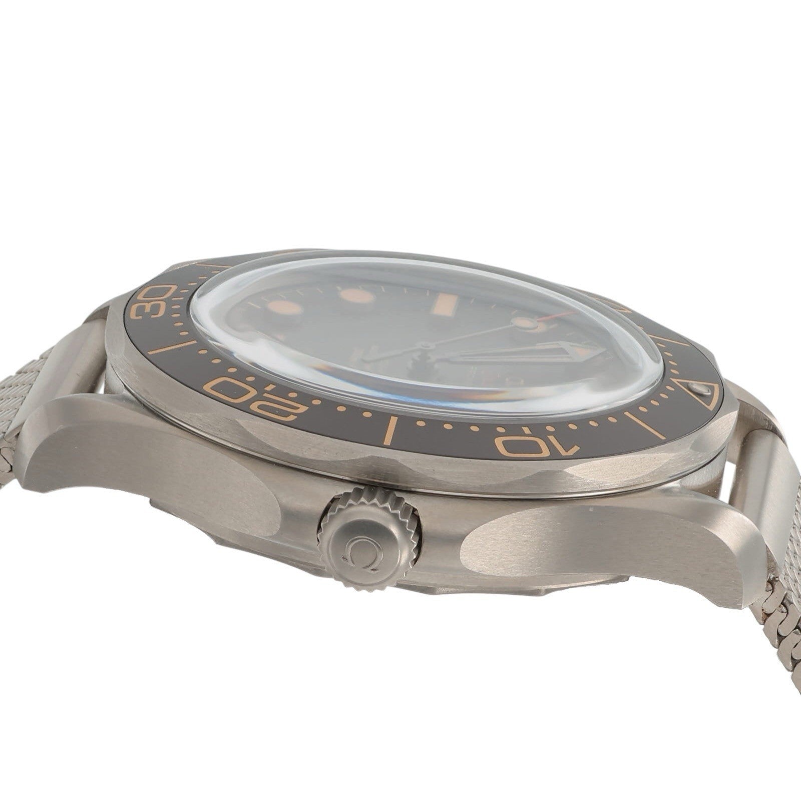 2025 Omega Seamaster NTTD 007 Titanium Brown Dial 42mm Watch 210.90.42.20.01.001