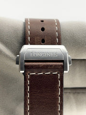 Longines Spirit Zulu Time 42mm Automatic Black Dial Men’s Watch Box And Papers