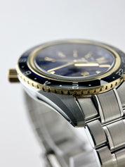 Grand Seiko GMT SBGE248 Steel & 18k Gold 44mm Case Blue Dial - Box/Papers