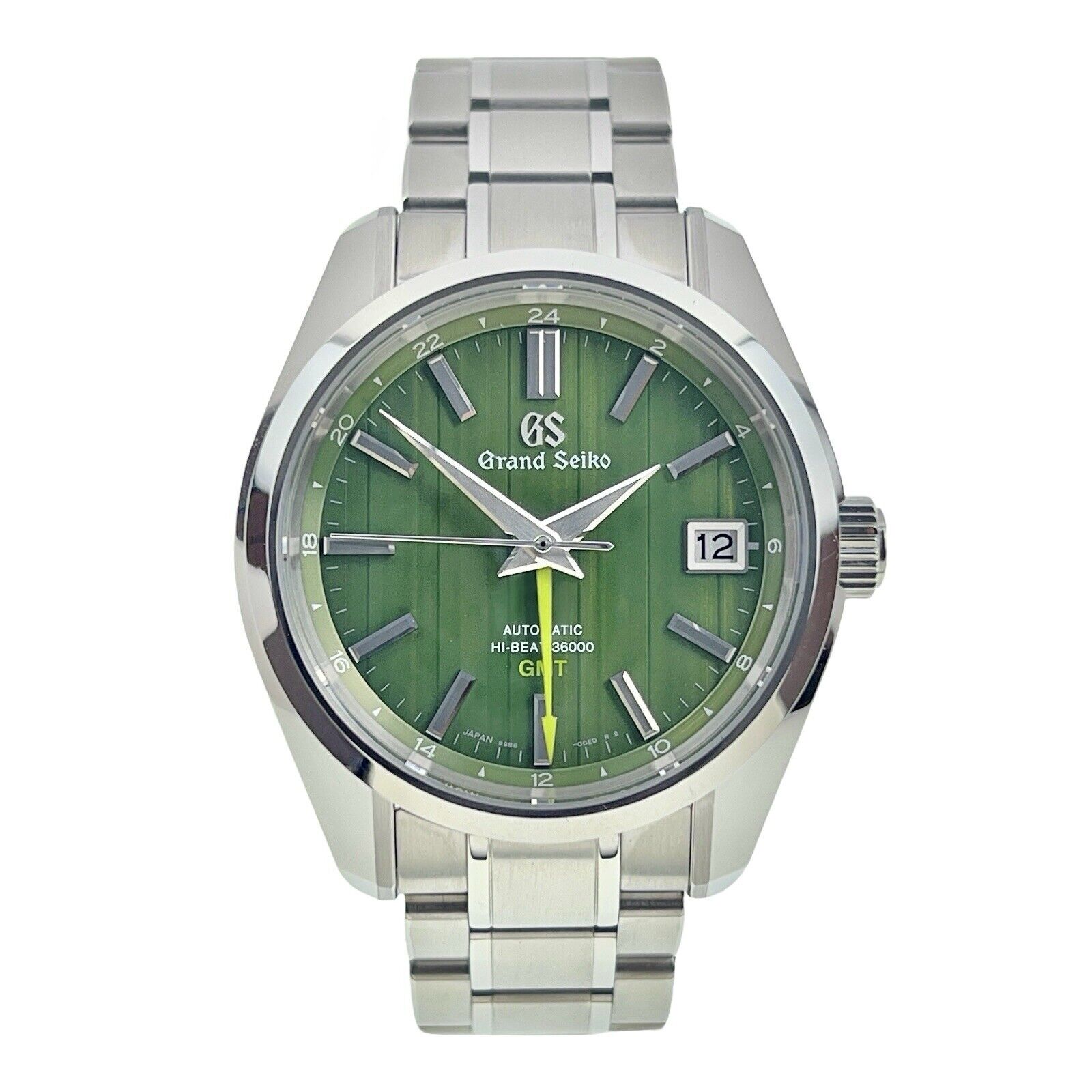 Grand Seiko Heritage Collection Bamboo Steel Green 40mm Automatic Men’s Watch