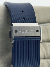 Hublot Classic Fusion Titanium Blue Dial 45mm Automatic Mens 511.NX.7170.RX