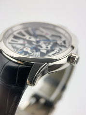 Ulysse Nardin Classic 18k White Gold Skeleton Dial 44mm Men’s Watch 1700-129