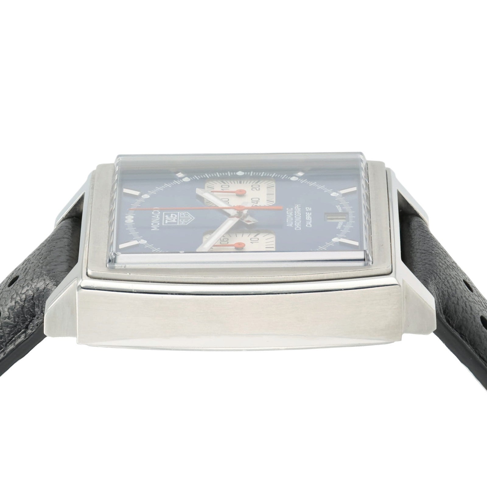 Tag Heuer Monaco Blue Dial Stainless Steel 39mm Automatic Mens Watch CAW2111-0
