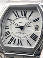 Cartier Roadster Men's 39mm Large Automatic Watch  Ref. -W62025V3- Silver Dial