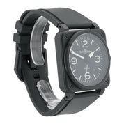 Bell & Ross BR03 Black Dial Ceramic 42mm Automatic Movement Mens Watch BR03