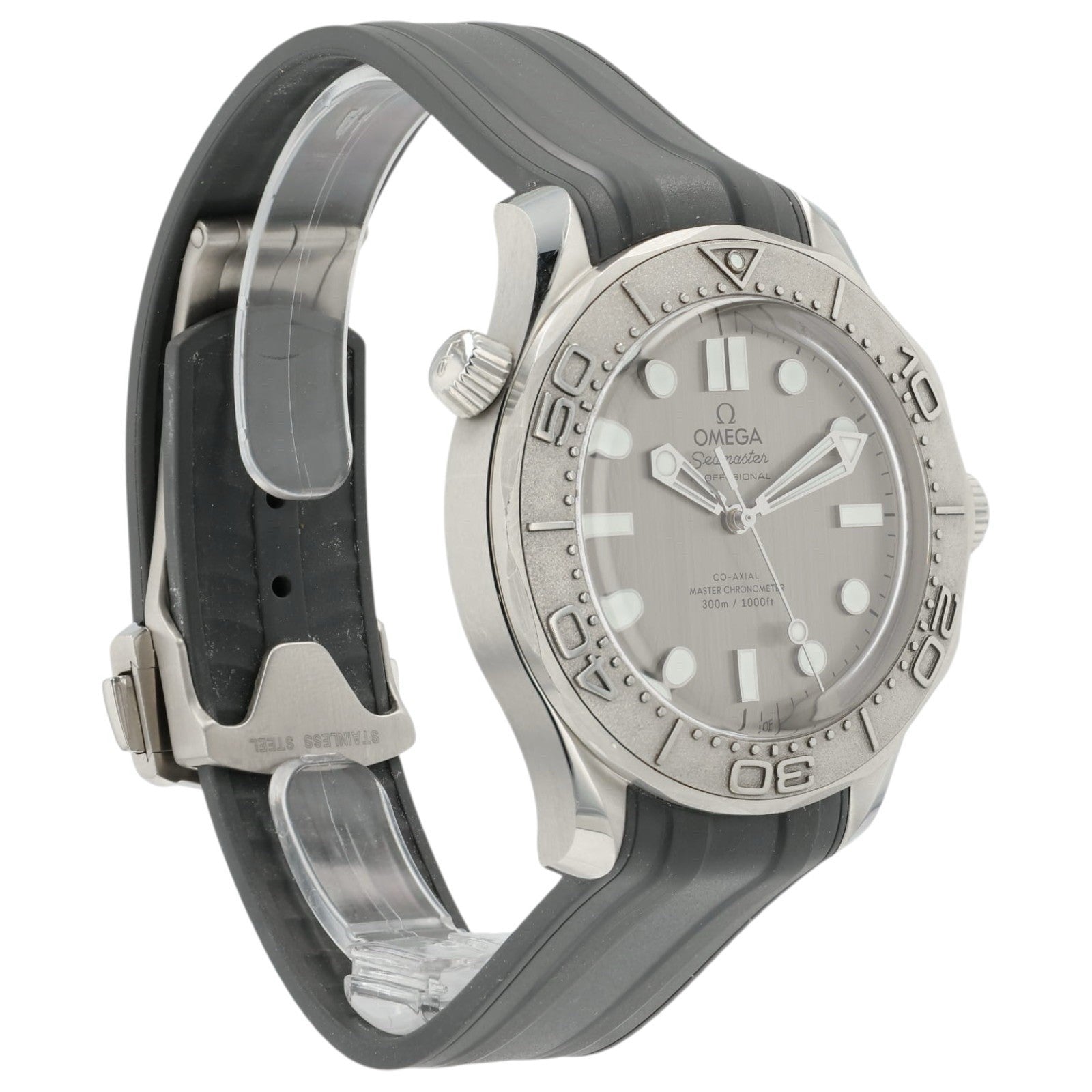 Omega Seamaster Gray Dial Steel 42mm Automatic Mens Watch 210.30.42.20.06.002