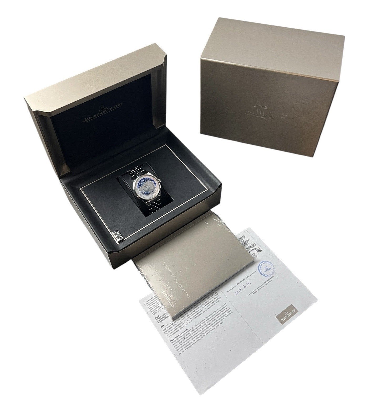 Jaeger LeCoultre Geophysic Blue Dial Steel 41mm Automatic Men’s Watch Q8108120