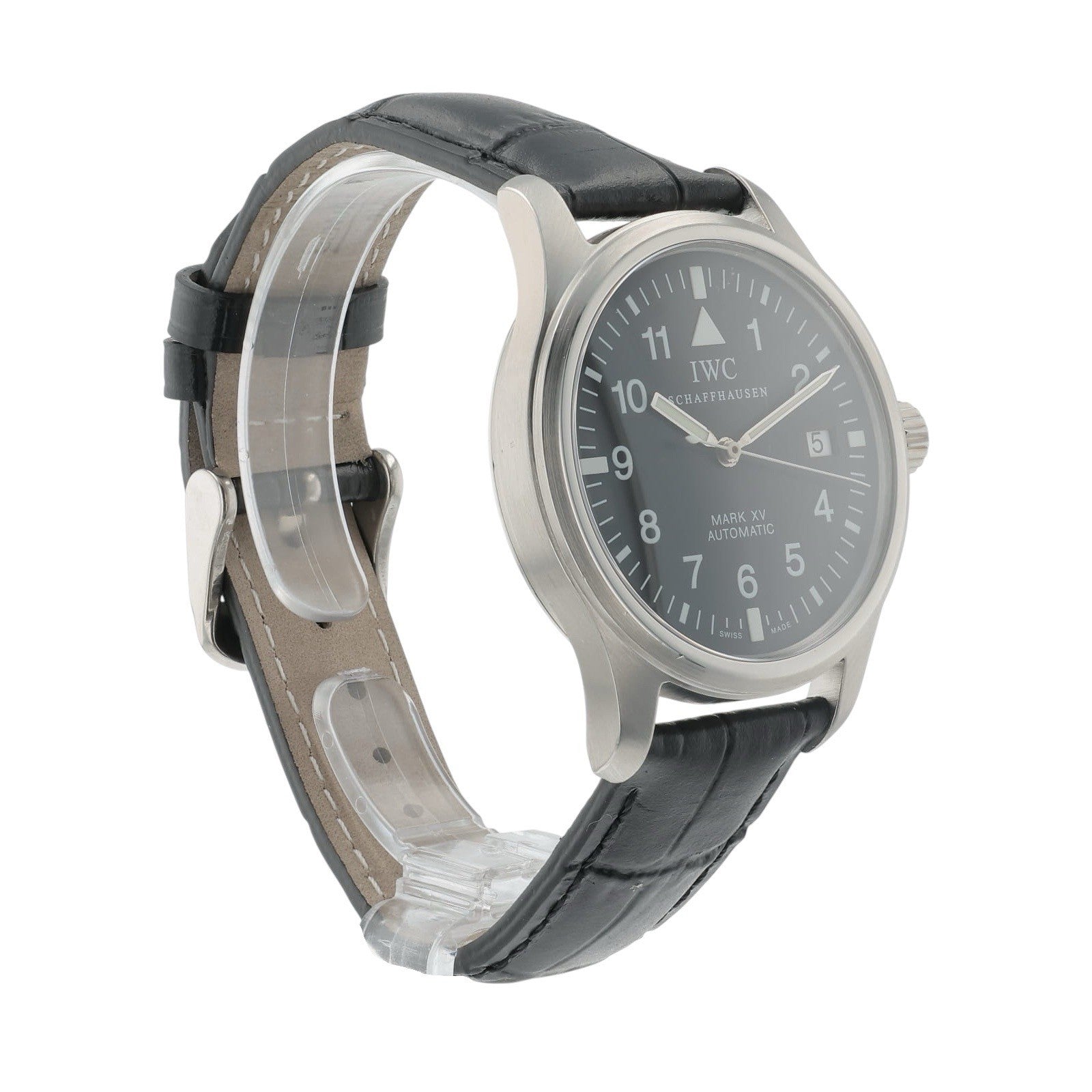 IWC Pilot Mark Stainless Steel Black Dial 38mm Automatic Men’s Watch IW325301