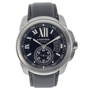 Cartier Calibre Stainless Steel Black Dial 42mm Automatic Men’s Watch W7100041