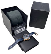 Blancpain Air Command 18k Rose Gold Blue Dial 42.5mm Automatic AC02-36B40-63B