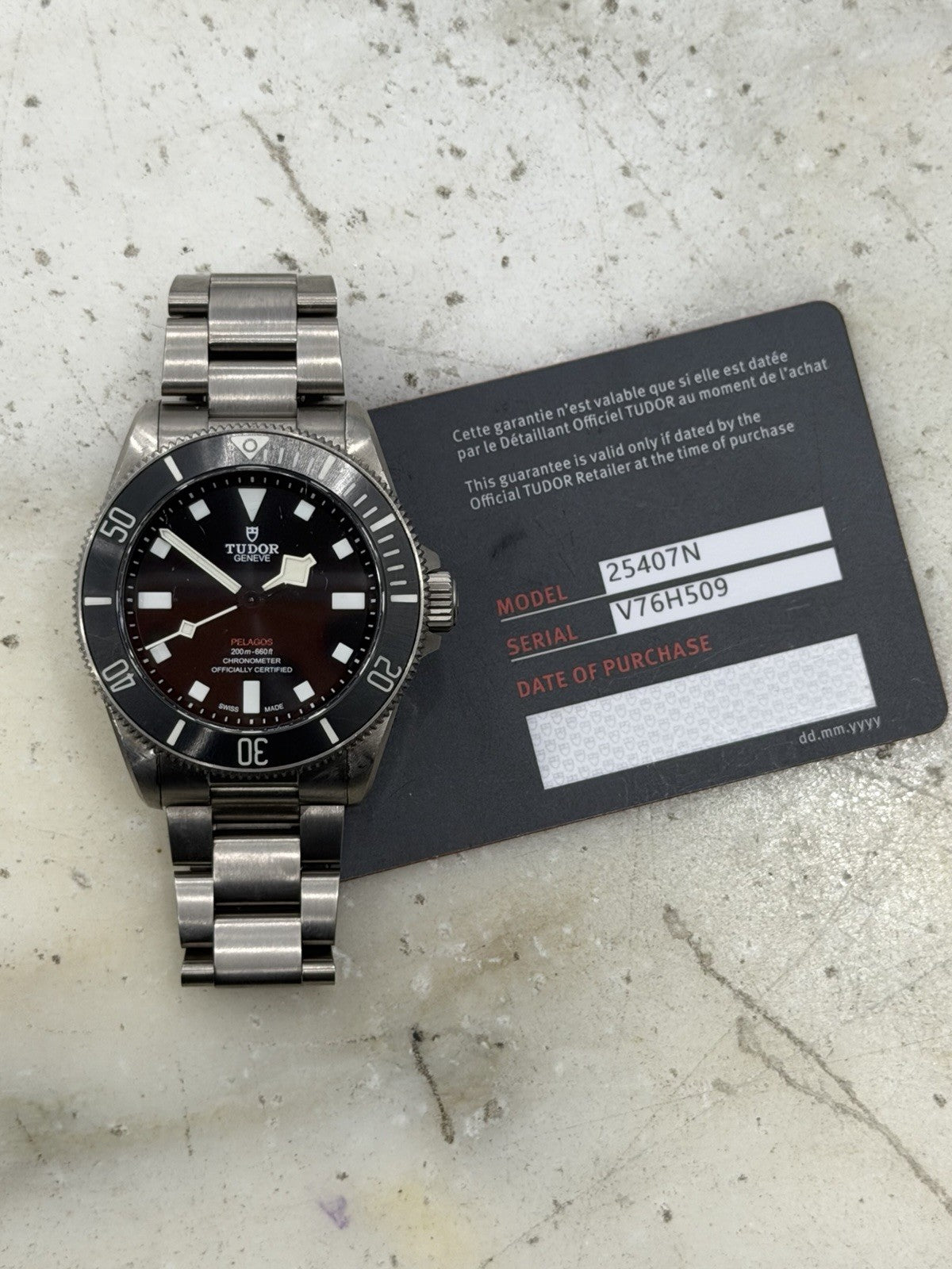 2024 Tudor Pelagos 39mm Titanium Automatic Black Men's Watch 25407N