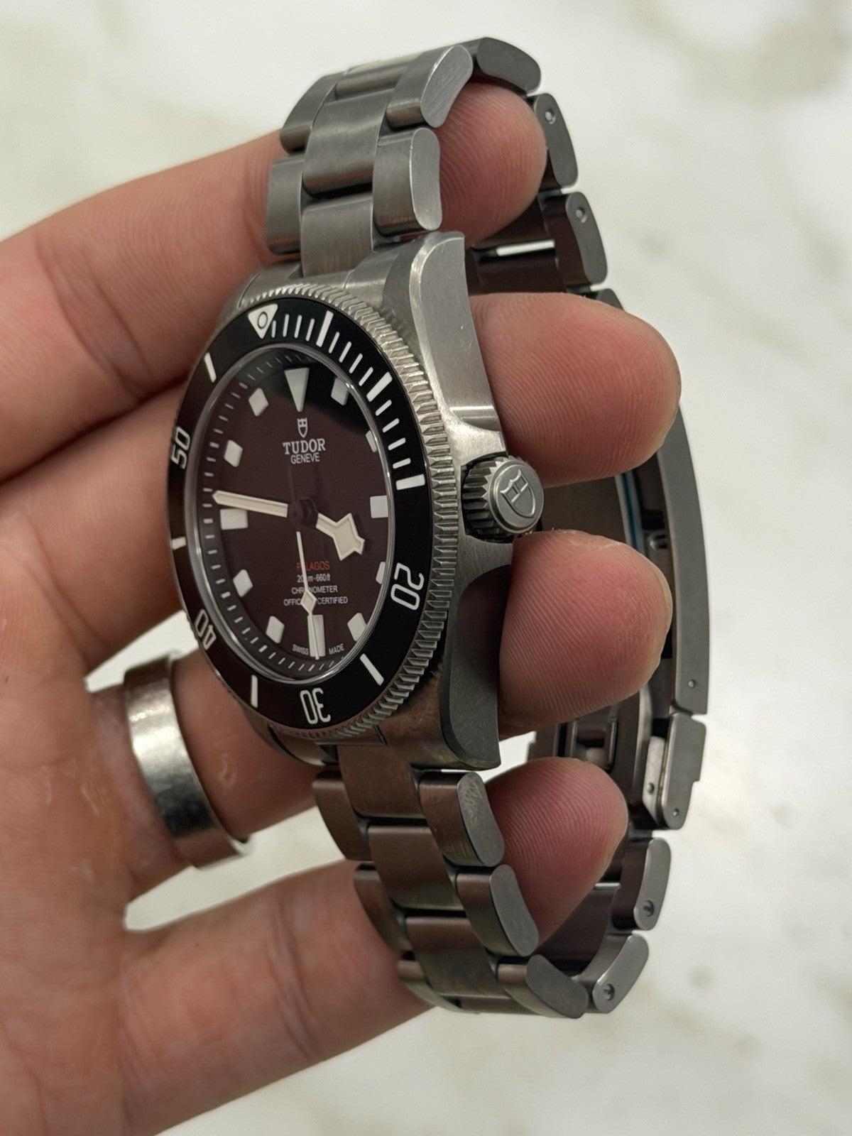 2023 Tudor Pelagos 39mm Titanium Automatic Black Men's Watch 25407N