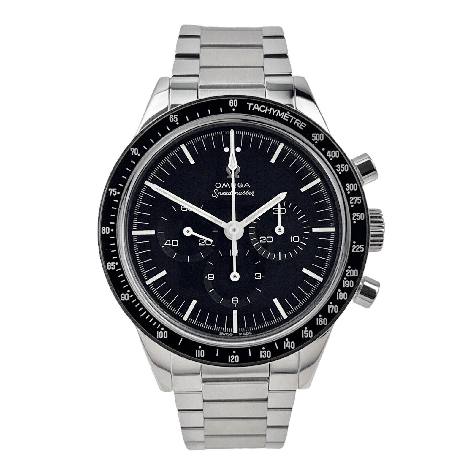 NEW 2024 Omega Speedmaster Ed White Calibre 321 Chrono Manual Steel Mens Watch