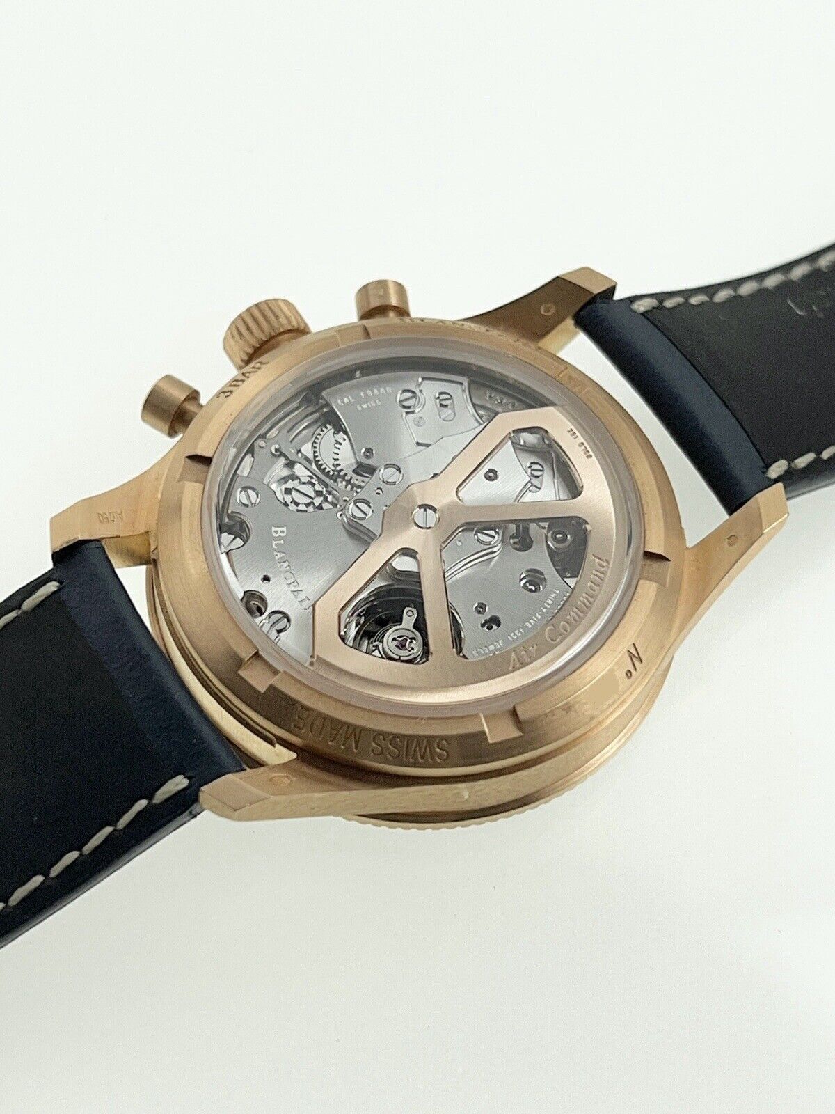 2023 Blancpain Air Command Flyback Chronograph 18k Rose Gold Watch - Box/Papers