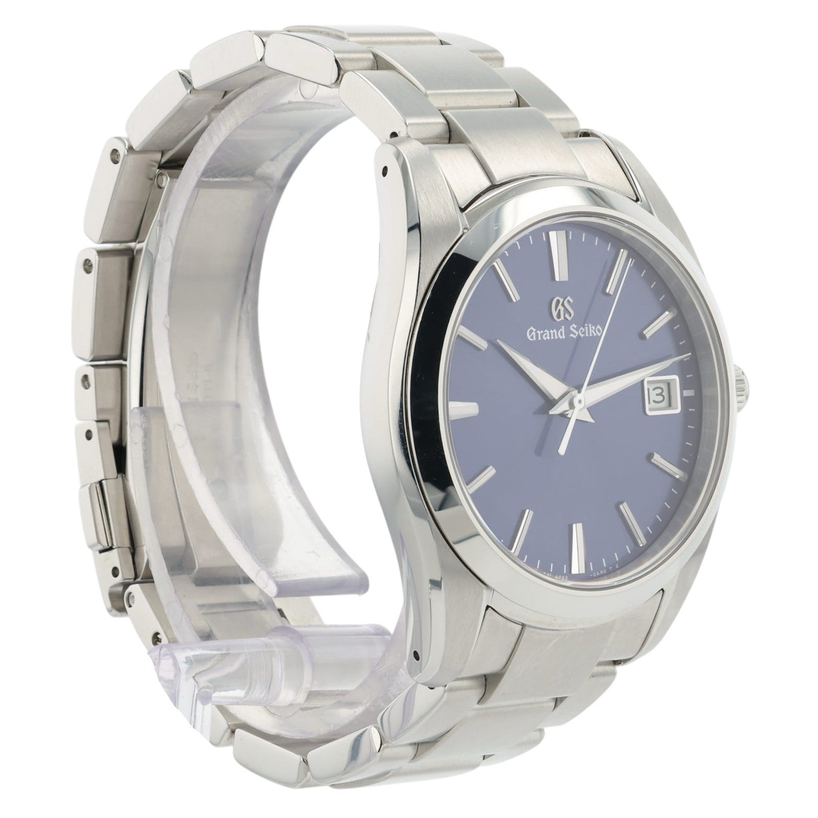 Grand Seiko Blue Dial Stainless Steel 37mm Quartz Movement Men’s Watch SBGX265