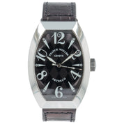 Franck Muller Artdeco Steel Black Dial 36mm Automatic Men's Watch 11000HSC
