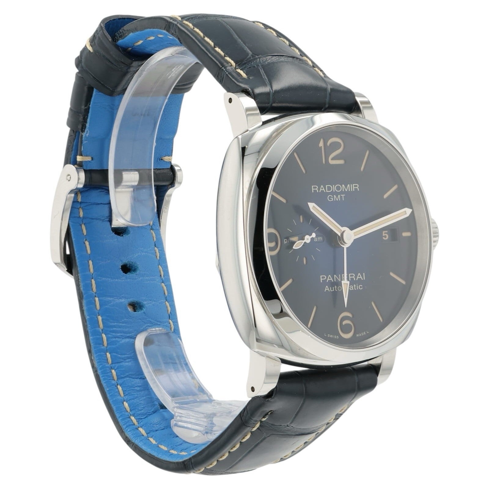 Panerai Radiomir Blue Dial Stainless Steel 45mm Automatic Men’s Watch PAM00945