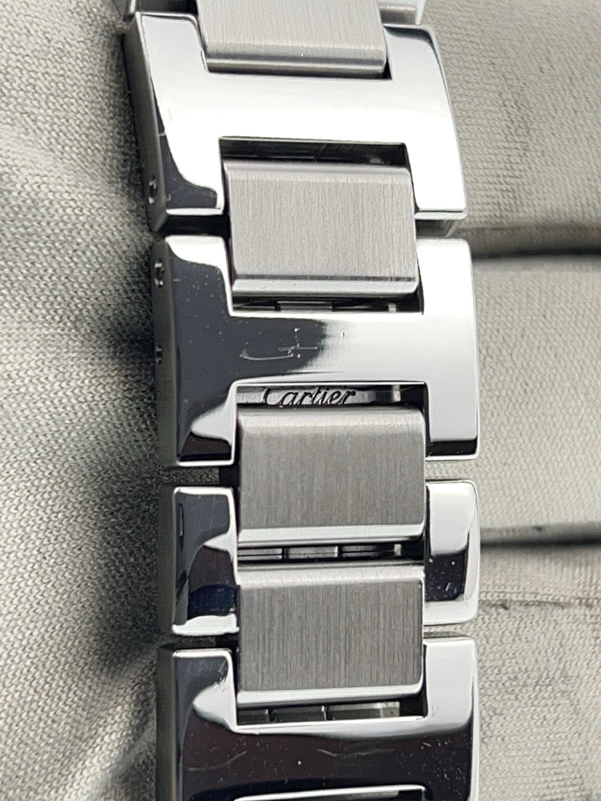 Cartier Pasha Stainless Steel Cream Dial 42mm Automatic Men’s Watch W31072M7