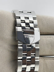 Tudor Glamour Date Day Stainless Steel White 39mm Automatic Men’s Watch 56000